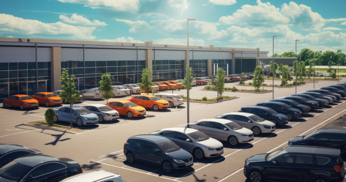 stationnement à l'aéroport